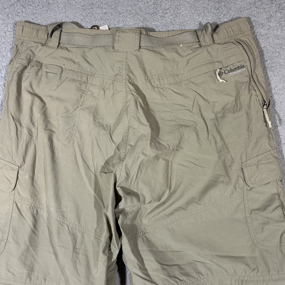 Columbia Titanium Ridge Utility Convertible Hiking Pants Mens XL Khaki Omni-Dry - Picture 6 of 10